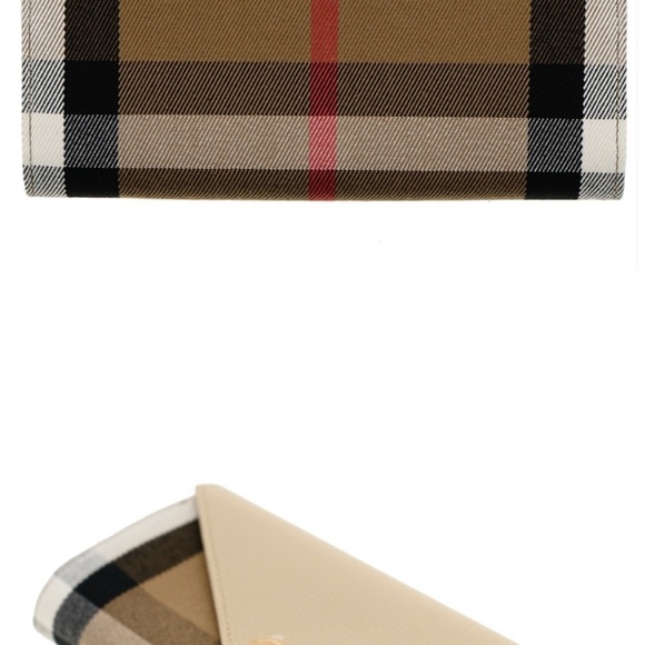 Authentic lt tan envelope wallet. - Picture 1 of 3